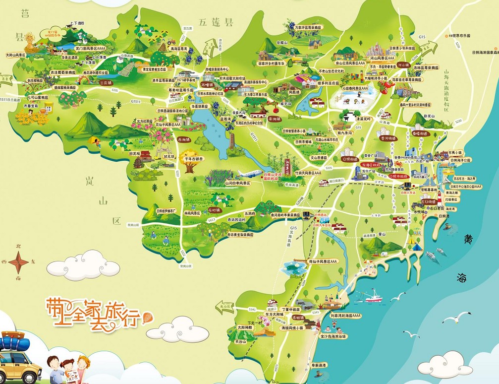 荣县景区使用手绘地图给景区能带来什么好处？